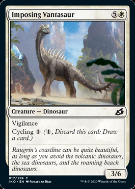 #017 Ikoria Imposing Vantasaur