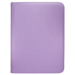 Ultra Pro - 9 Pocket Zippered Pro Binder - Purple