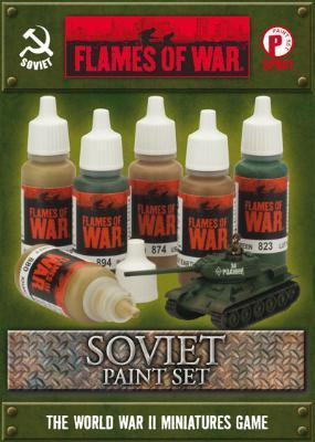 Flames Of War Soviet Paint Set