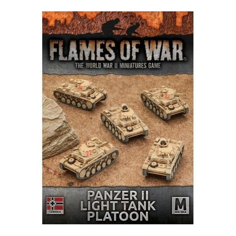 Flames Of War Panzer II Light Tank Platoon