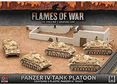 Flames Of War Panzer IV Tank Platoon