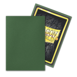 Dragon Shield  Matte Standard Size Sleeves 100pk - Forest Green