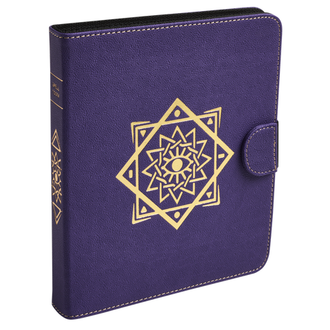 Dragon Shield Roleplaying Portfolio Spell Codex – Arcane Purple