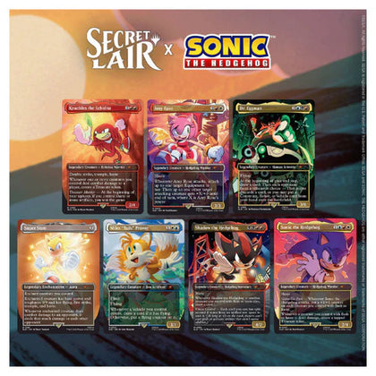 Magic: The Gathering - WPN Exclusive Non Foil Secret Lair - Sonic The Hedgehog: Friends & Foe