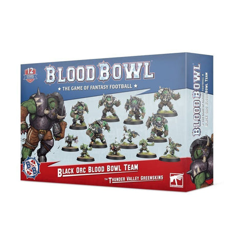 Black Orcs Blood Bowl Team: The Thunder Valley Greenskins