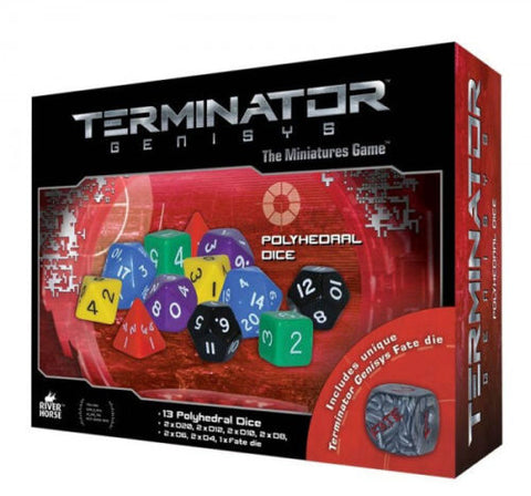 Terminator Genisys The Miniatures Game: Polyhedral Dice