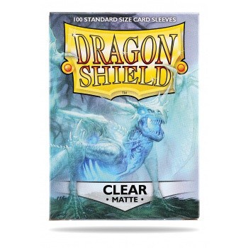 Dragon Shield Standard Sleeves  Matte Clear (100)
