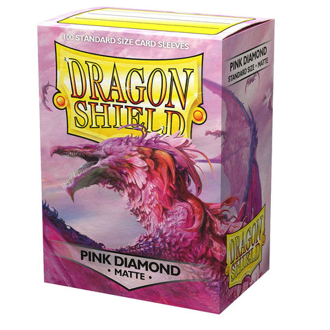Dragon Shield Standard Sleeves  Pink Diamond Matte (100)