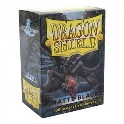 Dragon Shield Standard Sleeves  Black Matte (100)