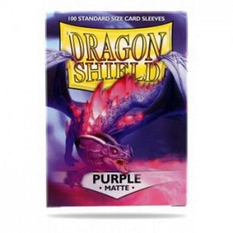 Dragon Shield Standard Sleeves  Purple  Matte (100)