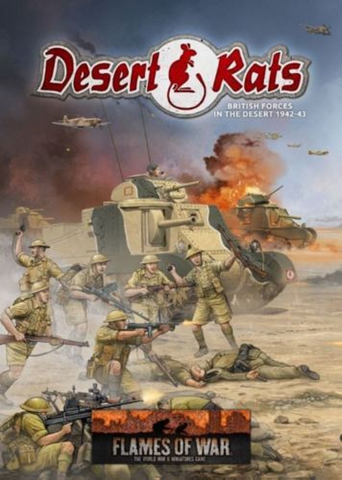 Flames Of War Dessert Rats Rule Book