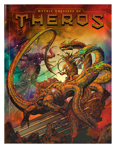 Dungeons & Dragons (DDN) Mythic Odysseys of Theros Alt Art Cover