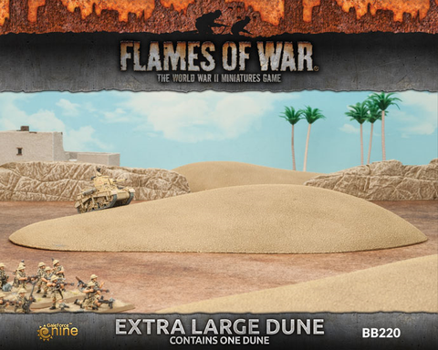 Flames Of War 4th Edition Extra Large Dune