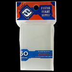 Fantasy Flight Supply Clear Sleeves Mini European Board Game Size 44 X 68 mm