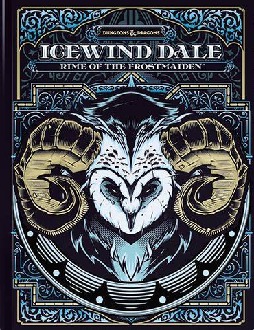 Dungeons and Dragons (DDN) Icewind Dale: Rime of the Frostmaiden Alt Art Cover