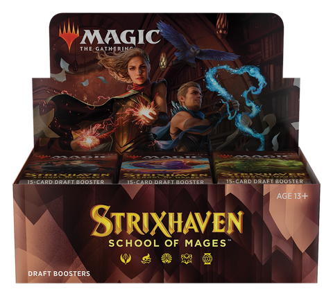 MTG: Strixhaven School of Mages Draft Boosters x 3 Pack