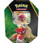 Pokémon TCG: Divergent Powers Tins - Hisuian Decidueye V, Samurott V and Typhlosion V