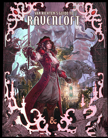 Dungeons & Dragons (DDN) Van Richten's Guide to Ravenloft Alt Art Cover