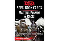 Dungeons & Dragons (DDN) Spellbook Cards Martial Powers & Races